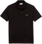 Lacoste Poloshirt Jersey met klassiek -krokodilborduursel op borsthoogte - Thumbnail 1