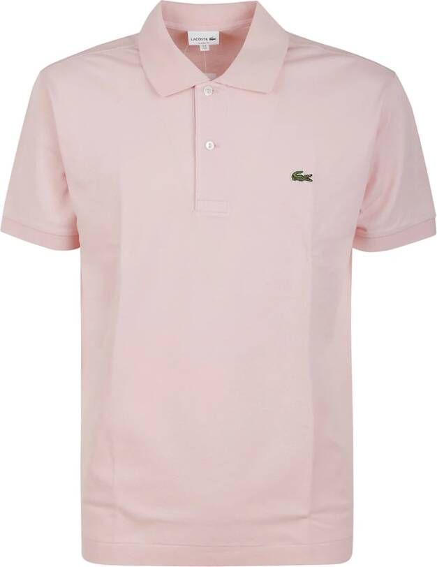 Lacoste Klassieke Polo Shirts in Roze Heren