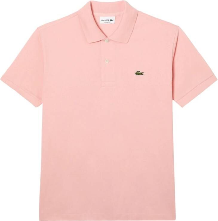 Lacoste Klassieke Roze T-shirts en Polos Roze Heren