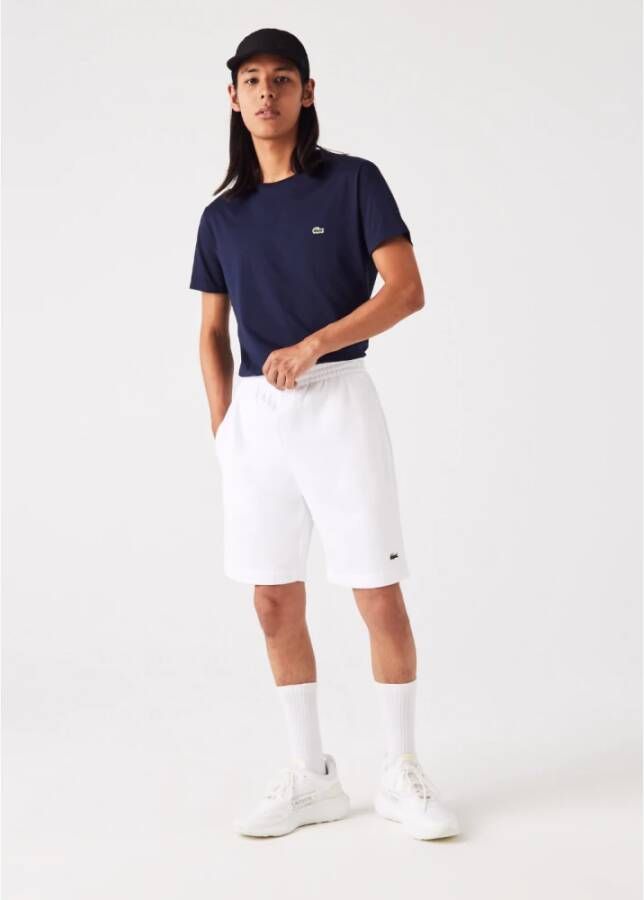 Lacoste Fleece Core Shorts Heren White- Heren White