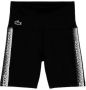 Lacoste Korte shorts voor dames Zomerse elegantie en comfort Black Dames - Thumbnail 1