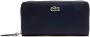 Lacoste Ritsportemonnee L.12.12 Concept Blue Dames - Thumbnail 1