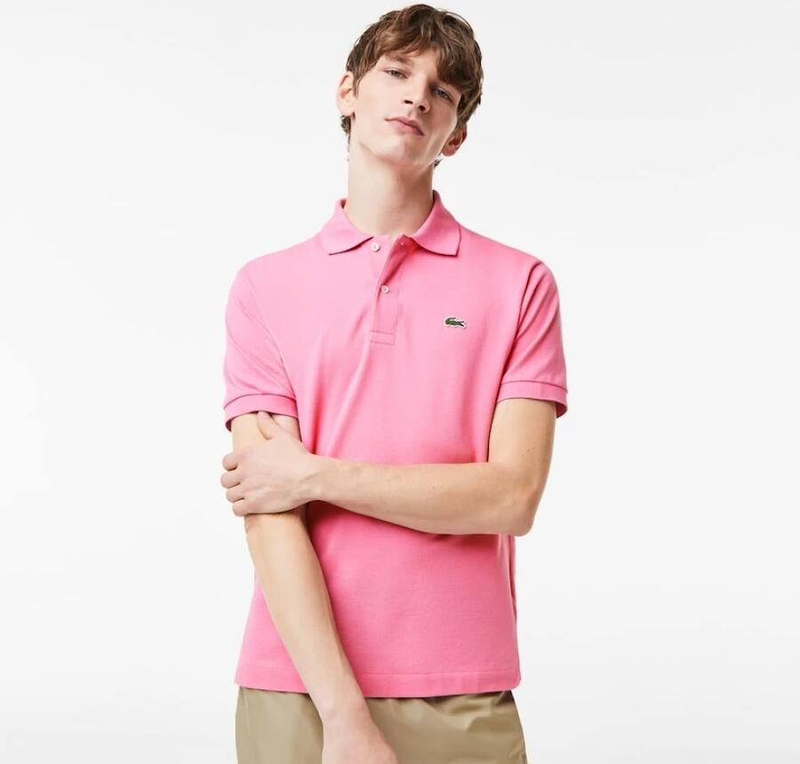 Lacoste Poloshirt met knopen in parelmoer-look (1-delig) - Foto 2