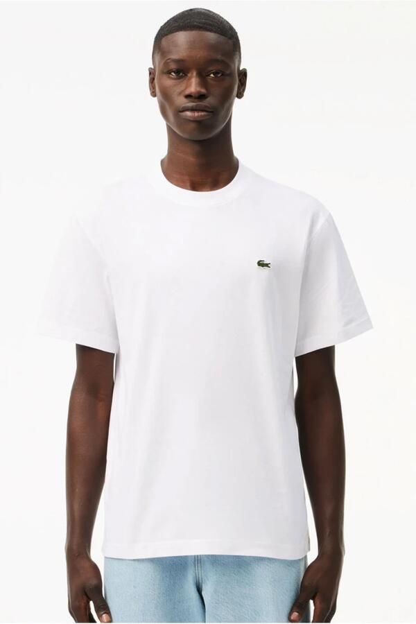 Lacoste Short Sleeved Crew Neck T-shirts Kleding white maat: XXL beschikbare maaten:S M L XL XXL - Foto 15