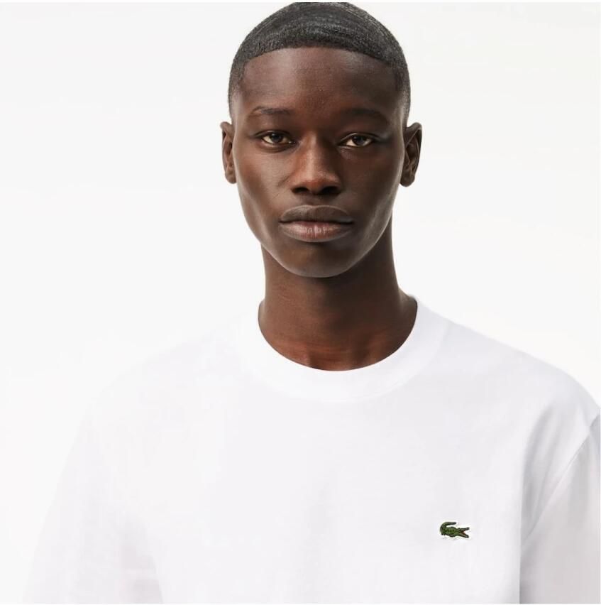 Lacoste Short Sleeved Crew Neck T-shirts Kleding white maat: XXL beschikbare maaten:S M L XL XXL - Foto 5