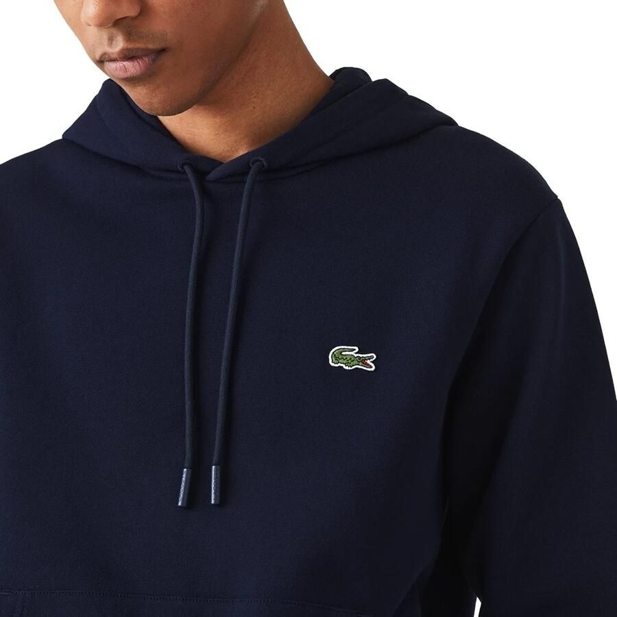 Lacoste Organisch Katoenen Hoodie Comfortabel en Stijlvol Blauw Heren - Foto 4
