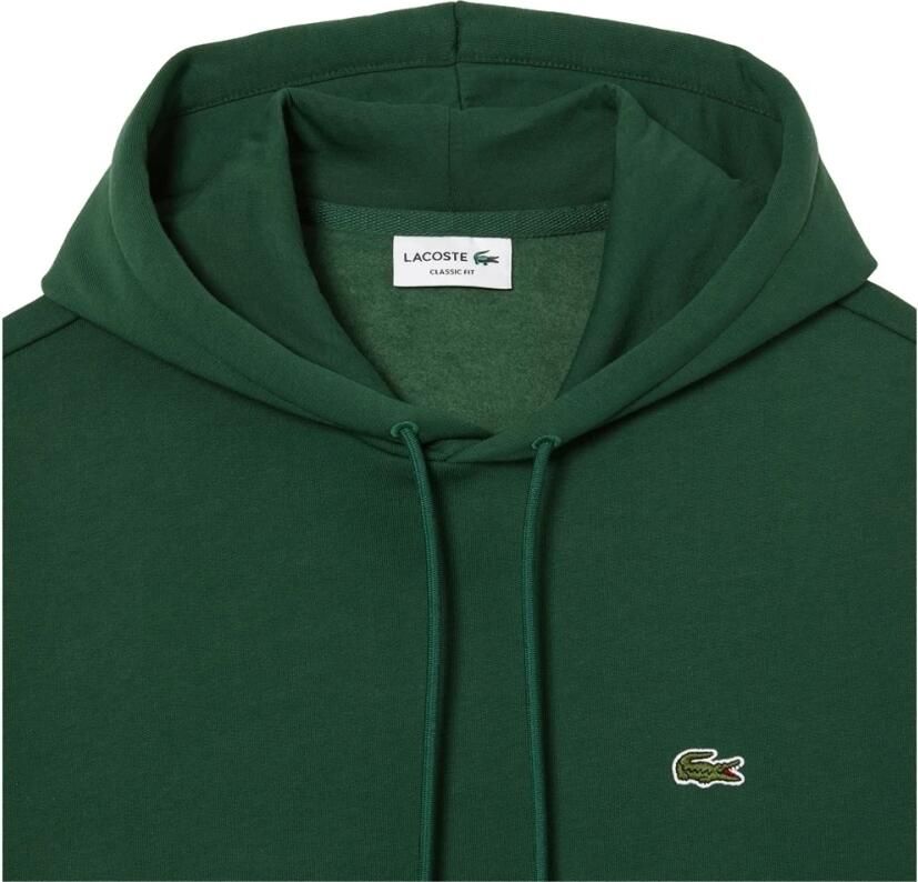 Lacoste Groene katoenblend sweatshirt voor heren Groen Heren - Foto 3