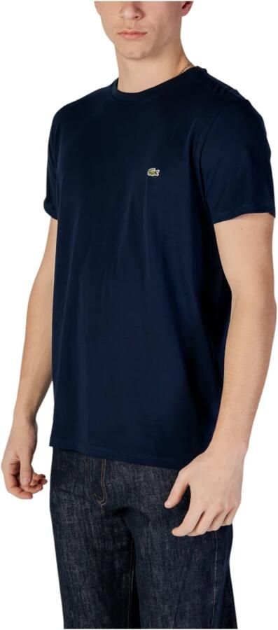 Lacoste Short Sleeved Crew Neck T-shirts Kleding marine maat: M beschikbare maaten:S M
