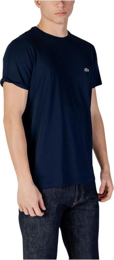 Lacoste Short Sleeved Crew Neck T-shirts Kleding marine maat: M beschikbare maaten:S M - Foto 16