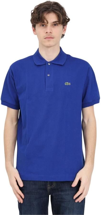 Lacoste Heren polo shirt van hoge kwaliteit katoen Blue Heren - Foto 4