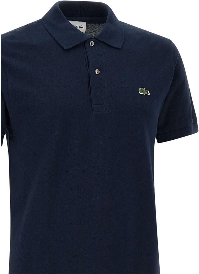 LACOSTE Heren Polo's & T-shirts 1hp2 Men Long Sleeved Best Polo Donkergroen - Foto 16