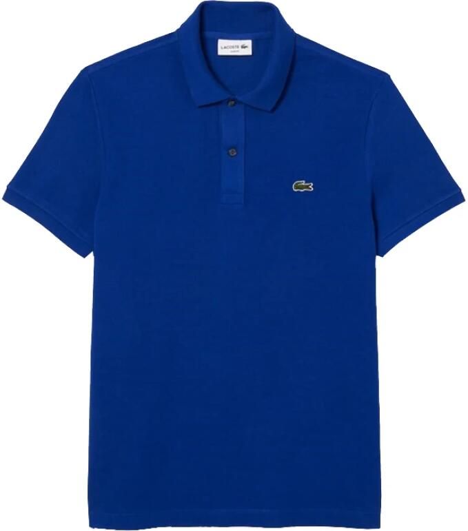 Lacoste Slim Fit Katoenen Polo Shirt (Blauw) Blue Heren - Foto 2