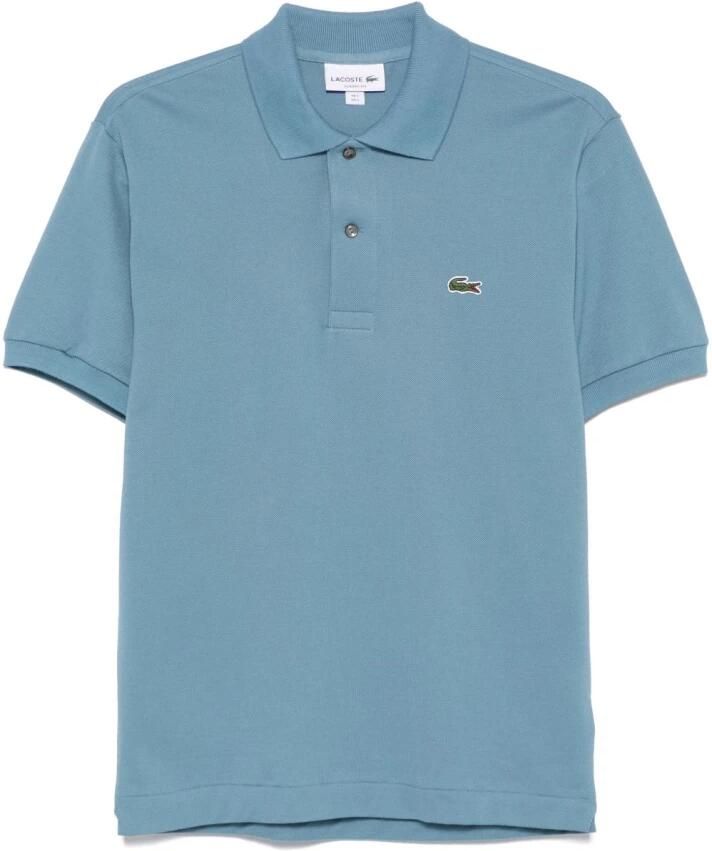 Lacoste Regular fit poloshirt met labelpatch model 'CORE PIQUE'