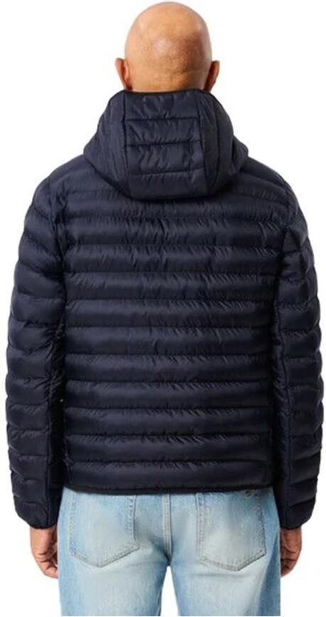 Lacoste Blauwe Heren Textieljas Blue Heren