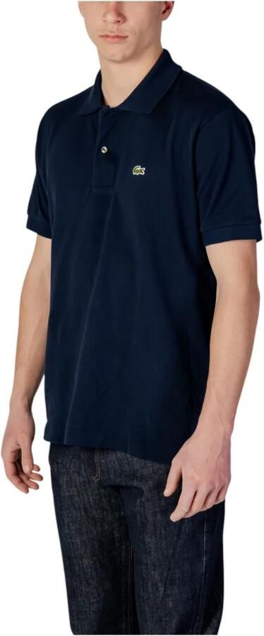 LACOSTE Heren Polo's & T-shirts 1hp2 Men Long Sleeved Best Polo Donkergroen - Foto 14