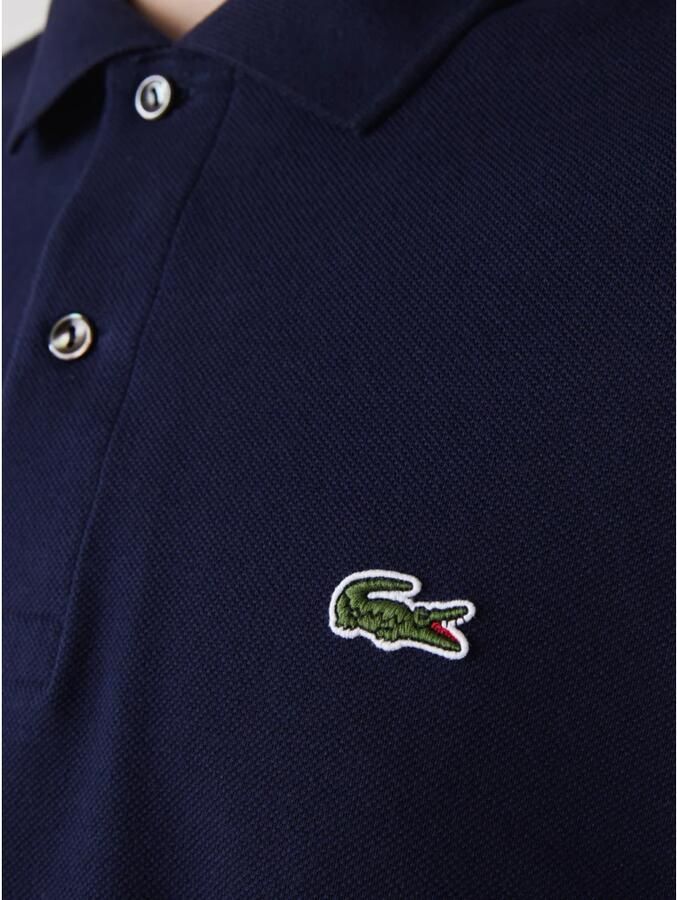 LACOSTE Heren Polo's & T-shirts 1hp2 Men Long Sleeved Best Polo Donkergroen - Foto 10