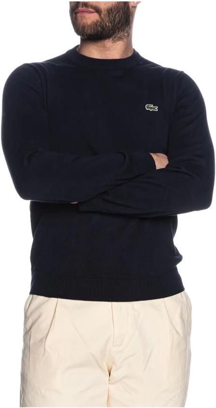 Lacoste Blauwe Crew Neck Sweater met Iconisch Logo Blue Heren - Foto 5