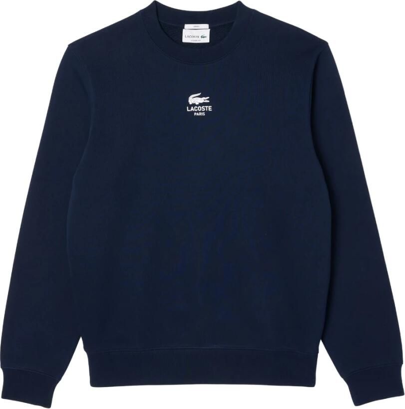 Lacoste Classic fit sweatshirt met logoprint model 'HERITAGE' - Foto 3