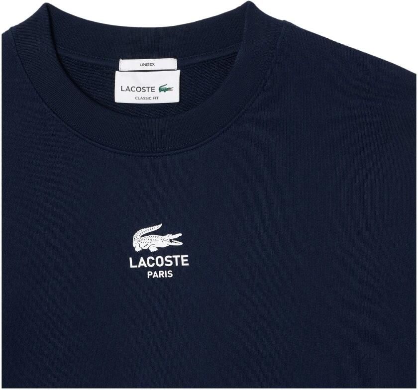 Lacoste Classic fit sweatshirt met logoprint model 'HERITAGE'