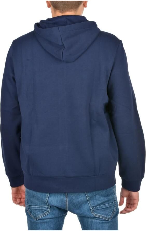 Lacoste Biologische Katoenen Hoodie Iconische Stijl Langdurig Comfort Blue Heren - Foto 2