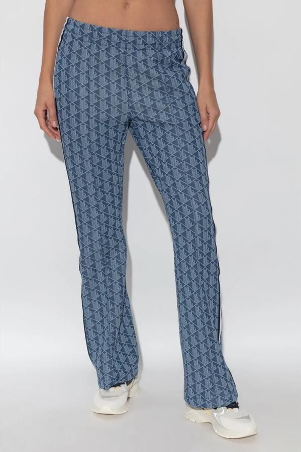 Lacoste Sport Flared joggingbroek met vaste persplooien - Foto 3