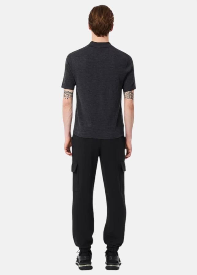 Lacoste Cargo Joggingbroek Comfort en Functionaliteit Black Heren