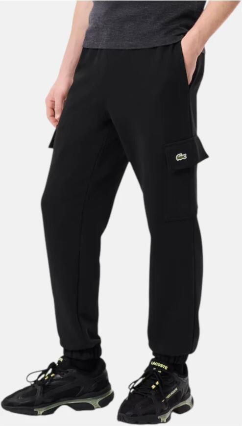 Lacoste Cargo Joggingbroek Comfort en Functionaliteit Black Heren - Foto 4