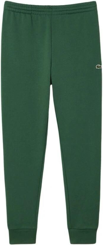 Lacoste katoenen Jogger broek met krokodil embleem Green Heren - Foto 3