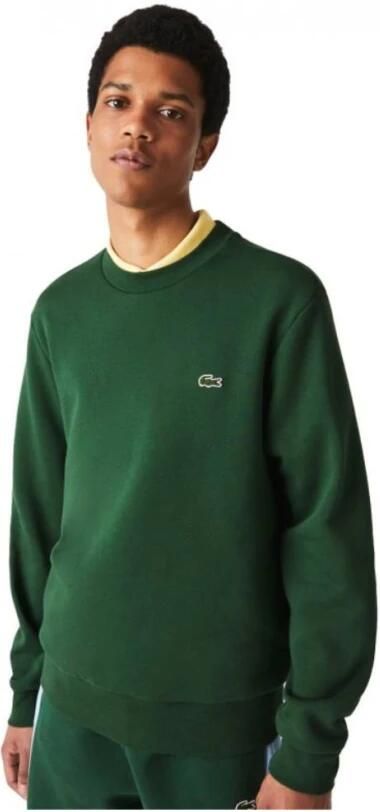 Lacoste Comfortabele Crewneck Sweatshirt voor Mannen Green Heren - Foto 18