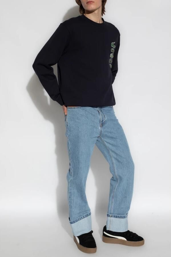 Lacoste Klassieke Crocodile Jogger Sweatshirt Black Heren - Foto 2