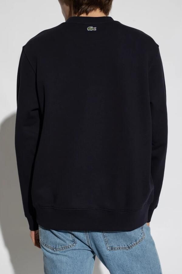 Lacoste Klassieke Crocodile Jogger Sweatshirt Black Heren - Foto 4