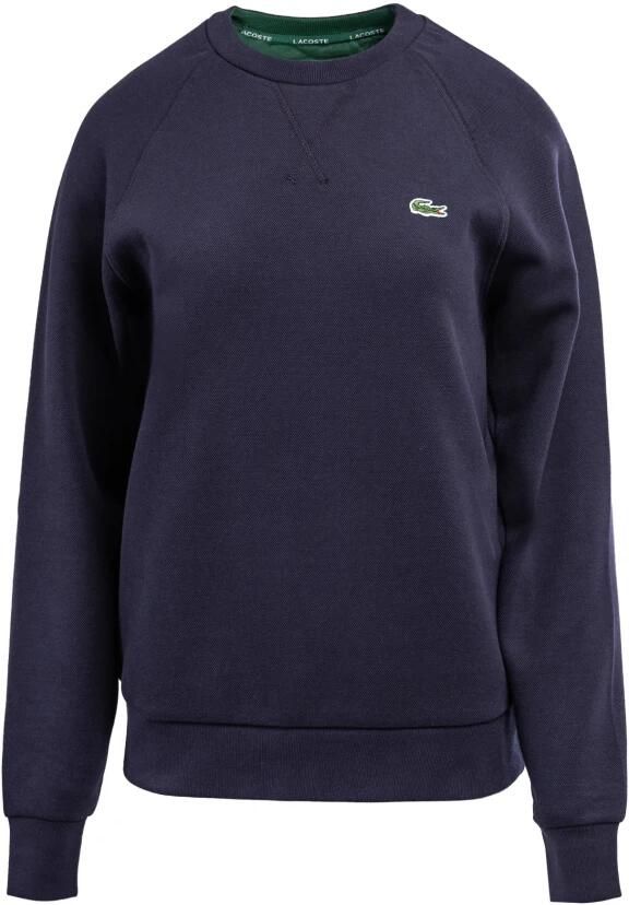 Lacoste Dames Sweatshirt Navy Blauw Katoen Blue Dames