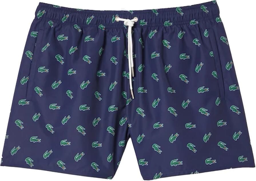 Lacoste Donkerblauwe Zwembroek Mh7188 Blue Heren - Foto 4