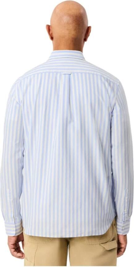 Lacoste Vrijetijdsoverhemd met borstzak van puur katoen - Foto 2