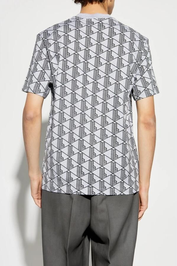 Lacoste Gestreept T-shirt Gray Heren - Foto 4