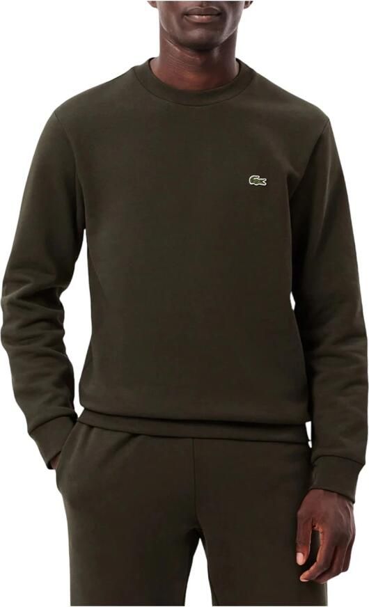 Lacoste Comfortabele Crewneck Sweatshirt voor Mannen Green Heren - Foto 11