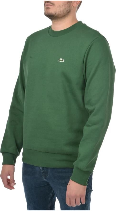 Lacoste Comfortabele Crewneck Sweatshirt voor Mannen Green Heren - Foto 12