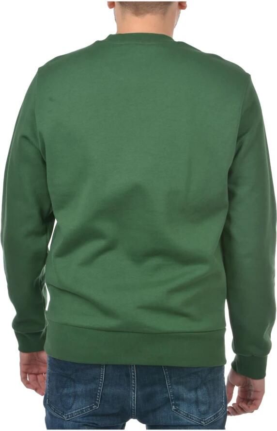 Lacoste Comfortabele Crewneck Sweatshirt voor Mannen Green Heren - Foto 8