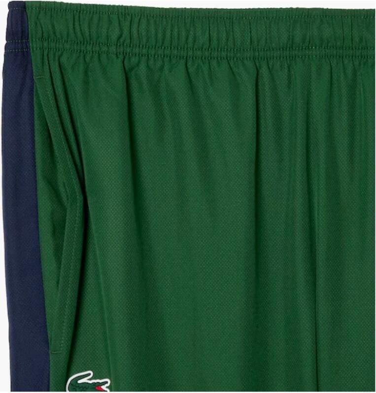 Lacoste Woven Hooded Chevron Tracksuit Green- Heren Green - Foto 5