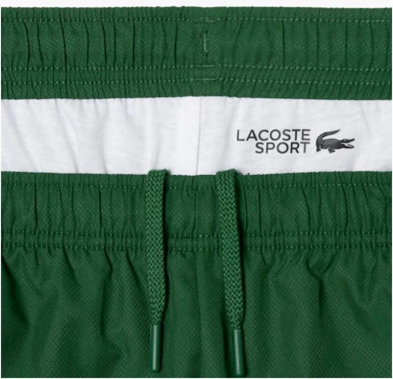 Lacoste Woven Hooded Chevron Tracksuit Green- Heren Green - Foto 4