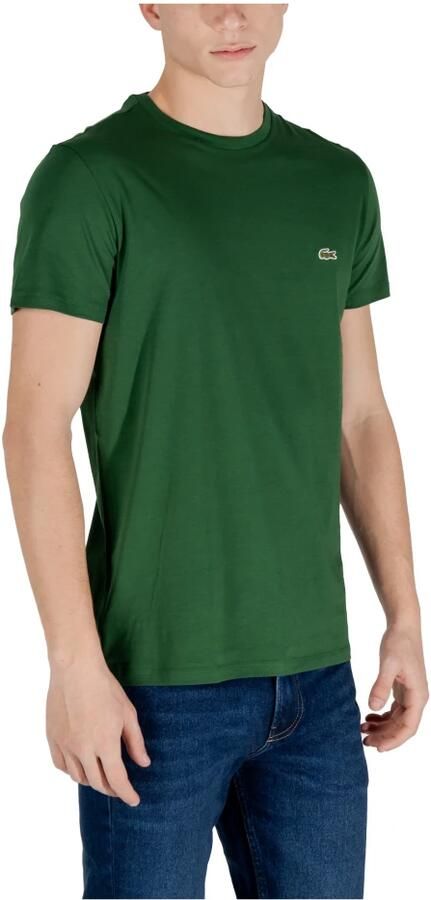 Lacoste Heren T-shirt Hoge kwaliteit stijlvol en comfortabel Groen Heren - Foto 3