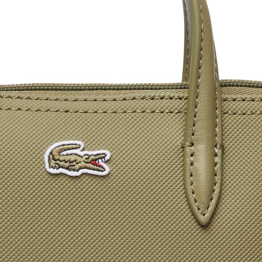 Lacoste Groene Mini Tas met Iconische Textuur Green Dames - Foto 2