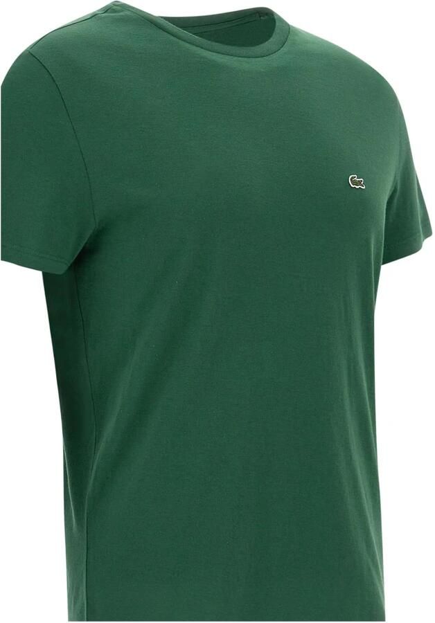 Lacoste Heren T-shirt Hoge kwaliteit stijlvol en comfortabel Groen Heren - Foto 3