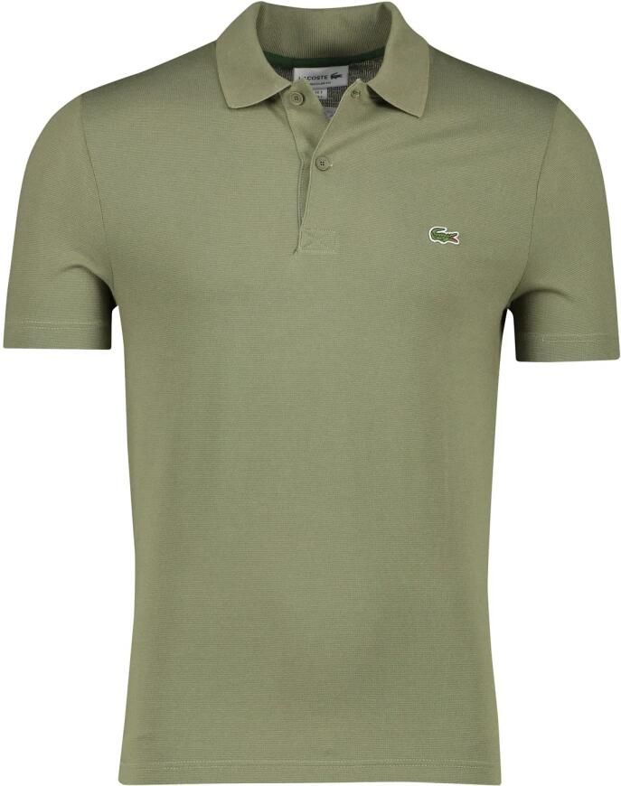 Lacoste Groene polo korte mouw regular fit Green Heren