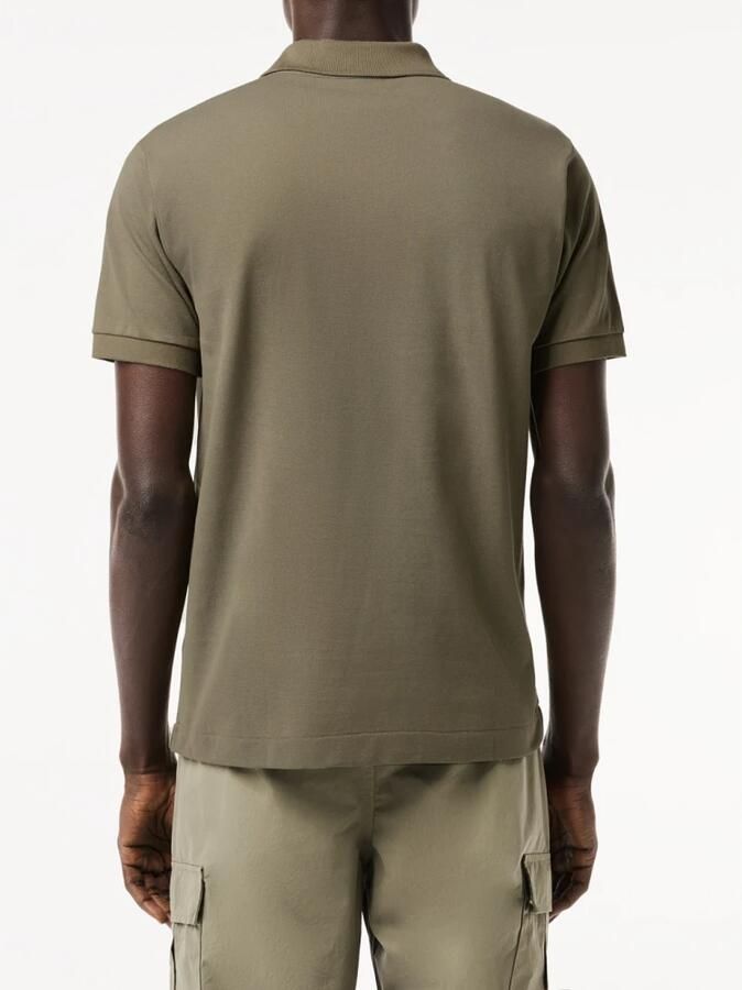 Lacoste Groene polo met korte mouwen Classic Fit Green Heren - Foto 5
