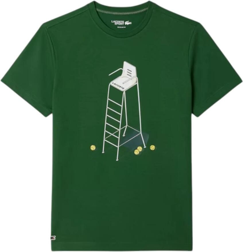 Lacoste Groene T-shirt en Polo Th2101 Green Heren
