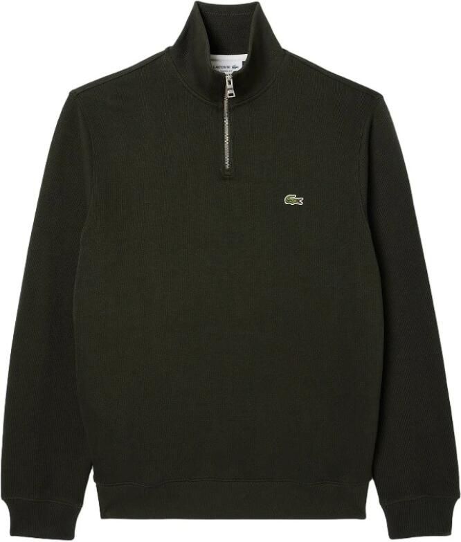LACOSTE Heren Truien & Vesten 1hs1 Men Sweatshirt Zip Donkergroen - Foto 3