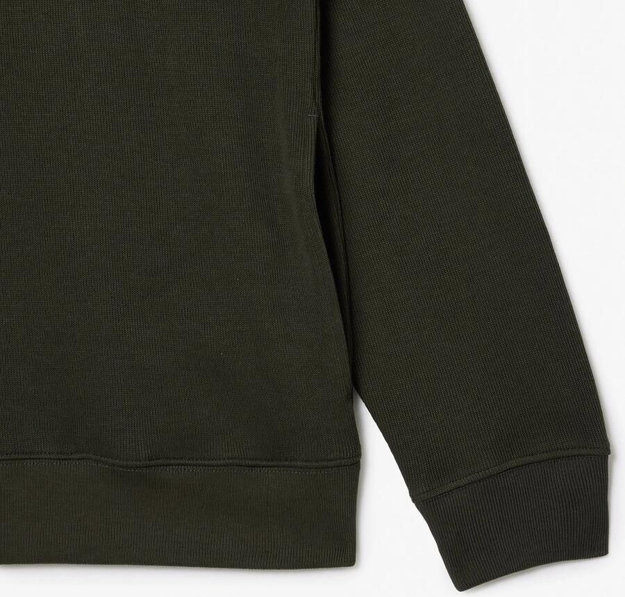 LACOSTE Heren Truien & Vesten 1hs1 Men Sweatshirt Zip Donkergroen