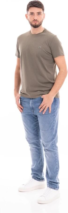 Lacoste Heren T-shirt Hoge kwaliteit stijlvol en comfortabel Groen Heren - Foto 14