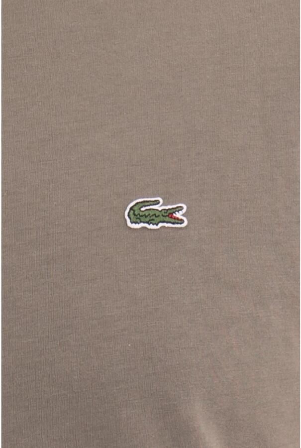 Lacoste Heren T-shirt Hoge kwaliteit stijlvol en comfortabel Groen Heren - Foto 4